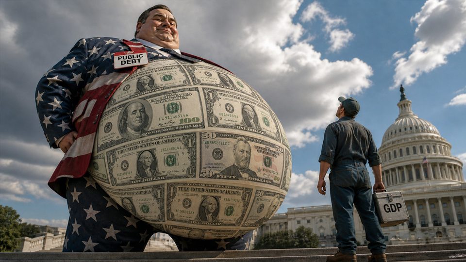 America's $31.27 trillion in debt now exceeds GDP – silently reinforces the case for Bitcoin